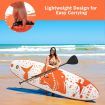 Floating Board with Premium Sup Accessories & Adjustable Paddle for Fishing & Yoga