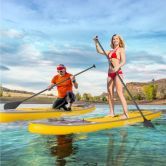 Inflatable SUP Board Set with High Pressure Paddle Board