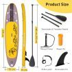 Inflatable SUP Board Set with High Pressure Paddle Board