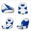 Set of 2 Deluxe Folding Boat Seats for Fishing Boats & Yachts