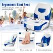 Set of 2 Deluxe Folding Boat Seats for Fishing Boats & Yachts