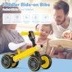 Baby Balance Bike with 4 Silent EVA Wheels for 10-24 Months Old