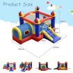 5 in 1 Inflatable Jumping Castle with Slide for Kids without Blower