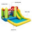 Inflatable Jumping Castle Water Slide with Splash Pool without Blower