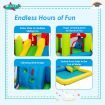 Inflatable Jumping Castle Water Slide with Splash Pool without Blower