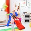 2 Step Children Folding Slide with Basketball Hoop