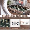 Adult-Size Soccer Game Table Table with 2 Balls for Arcade/Home