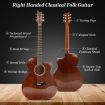 104 cm Cutaway Folk Standard Full Size 6 String Guitar for Beginner, Adults