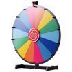 24 inchesTable Prize Wheel with 14 Slots & Dry Erase Markers & Eraser