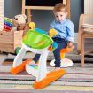 Kids Steering Wheel Simulated Driving Toy Set with Lights & Sounds