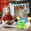 Kids Steering Wheel Simulated Driving Toy Set with Lights & Sounds