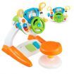 Kids Steering Wheel Simulated Driving Toy Set with Lights & Sounds