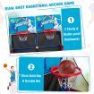 Kids Basketball Hoop Arcade Game with 2 Shatterproof Backboards for Boys and Girls