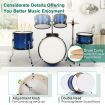 5-Piece Junior Drum Set For Kids