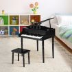 30-Key Classic Baby Grand Piano with Bench & Music Rack