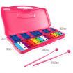 25 Note Xylophone with suitcase-like outlook for Kids