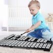 30 Note Glockenspiel Xylophone with Wood Base and Metal Keys for Kids