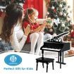 30 Keys Piano Keyboard Toy with Sheet Music Stand for Kids