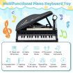 31 Keys Kids Piano Keyboard with Stool and Microphone for Kids