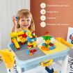 6 in 1 Building Block Table with Storage for Kids over 3 Years Old