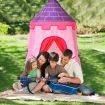 Kids Portable Playhouse Castle with Carry Bag