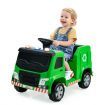 12V Battery Powered Kids Ride on Garbage Truck with Remote Control