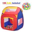 Portable Kid Baby Play House with 100 Balls