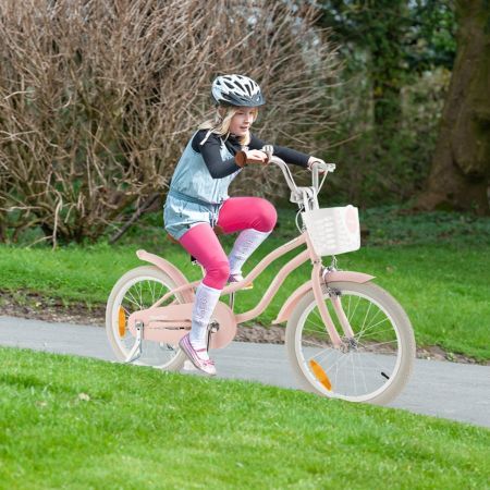 36 & 40 & 46 cm Kid's Bike with Handbrake for 3-5/4-7/4-8 Years Old