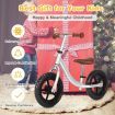 Kids No Pedal Training Bicycle with Adjustable Handlebar and Seat