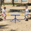 Kids Spinning Seesaw with Stopper Legs for Backyard and Playground