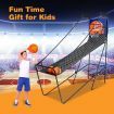 Portable Arcade Basketball Game with Electronic Scorer for Indoor Party