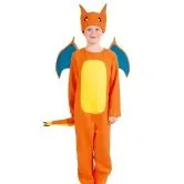 Charizard 3-pieces suit Deluxe Animal Halloween Costume for Kids Height 130cm Cosplay Party Outfit