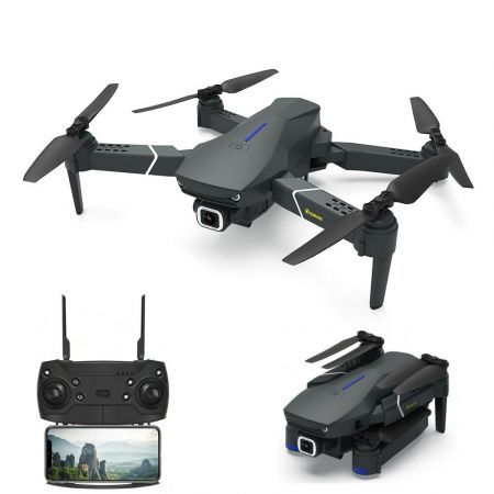 Eachine WIFI FPV With 720P HD Wide Angle Camera High Hold Mode Foldable RC Drone Quadcopter RTF Two Batteries