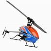 XK K127 4CH 6-Axis Gyro Altitude Hold Flybarless RC Helicopter RTF with 3 Batteries