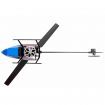 XK K127 4CH 6-Axis Gyro Altitude Hold Flybarless RC Helicopter RTF with 3 Batteries