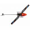 XK K127 4CH 6-Axis Gyro Altitude Hold Flybarless RC Helicopter RTF with 3 Batteries