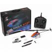 XK K127 4CH 6-Axis Gyro Altitude Hold Flybarless RC Helicopter RTF with 3 Batteries