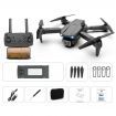 Mini WiFi FPV with 4K 720P HD Dual Camera Air Hovering 15mins Flying Foldable RTF without Camera Two Batteries White