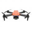 Mini WiFi FPV with 4K 720P HD Dual Camera Air Hovering 15mins Flying Foldable With Single CameraOne Battery Orange