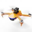 Mini WiFi FPV with 6K 720P ESC HD Dual Camera 360 Infrared Obstacle Avoidance Optical Flow Positioning Orange