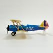 MinimumRC PT-17 Stearman Micro Scale 360mm Wingspan KT Foam RC Airplane Biplane KIT+MotorKIT+Motor