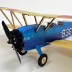 MinimumRC PT-17 Stearman Micro Scale 360mm Wingspan KT Foam RC Airplane Biplane KIT+MotorKIT+Motor