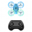 Mini Drone with ALtitude Hold Headless Mode 360 Rolling 10mins Flight Time LED Cool Lights Kids Toys One BatteryYellow