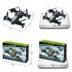 2-In-1 Land Air Dual Mode WiFi FPV with one 4K HD 480P Camera Altitude Hold Flying Car Battle 2.4G One BatteryYellow