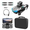 WiFi FPV with 4K ESC HD Dual Camera 360 Infrared Obstacle Avoidance Optical Flow Positioning Black