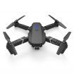 Mini WiFi FPV with 4K 720P HD Dual Camera Altitude Hold Mode Foldable without CameraTwo BatteriesBlack