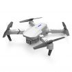 Mini WiFi FPV with 4K 720P HD Dual Camera Altitude Hold Mode Foldable With Single CameraTwo BatteriesWhite