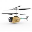 4K Dual Camera Air Gesture Obstacle Avoidance Intelligent Hover RC Helicopter RTFYellow No camerawith 2 Batteries