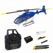 2.4G 4CH 6-Axis Gyro Optical Flow Localization Altitude Hold Flybarless Scale Mode 1 (Right Hand Throttle) with 2 Batteries