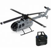 2.4G 4CH 6-Axis Gyro Optical Flow Localization Flybarless Scale RC Helicopter RTFMode 1 (Right Hand Throttle)with 1 Battery